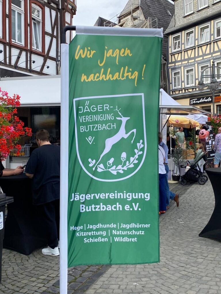 Tradition lebt wieder auf – die Jägervereinigung Butzbach beim Altstadtfest